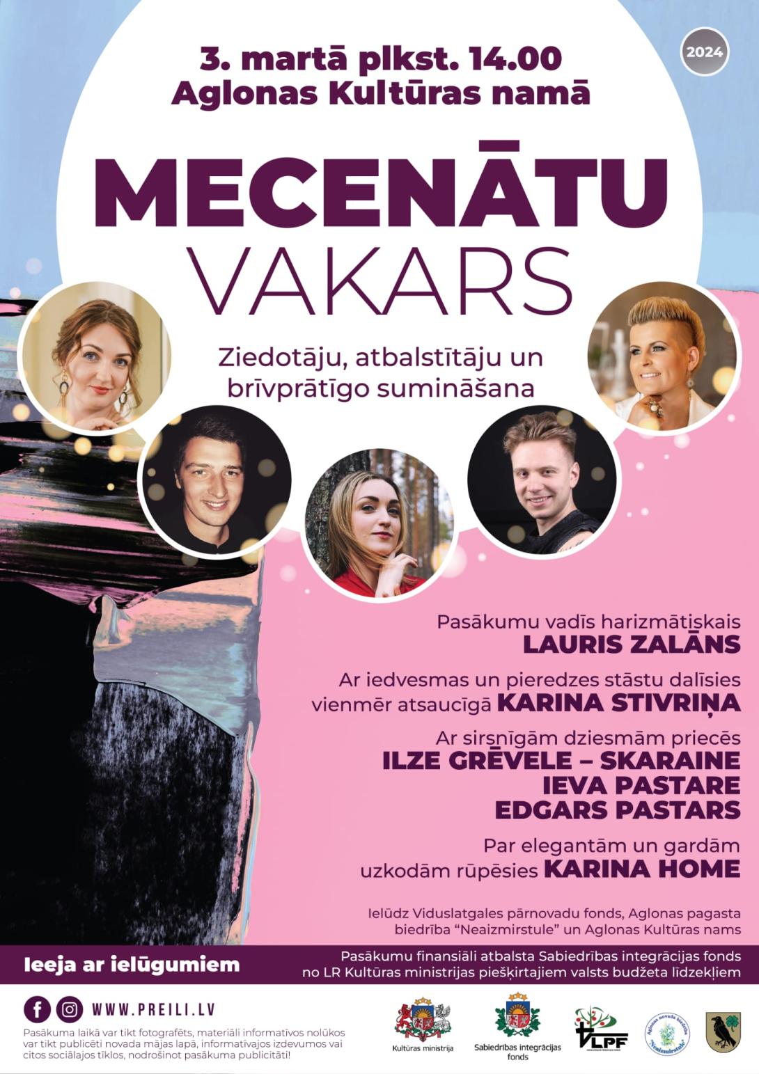 mecenātu vakars